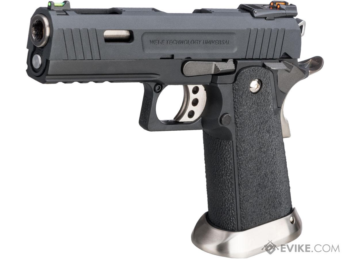 WE-Tech Hi-Capa 4.3 Allosaurus Gas Blowback Pistol (Color: Black / Full-Auto)