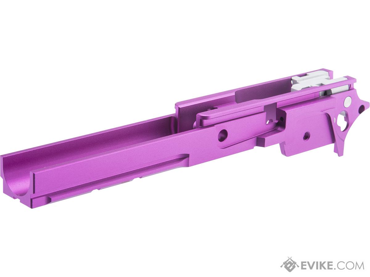 Airsoft Masterpiece CNC Machined Frame for Tokyo Marui 4.3 Hi-Capa Gas Blowback Airsoft Pistols (Color: Purple / Tactical)