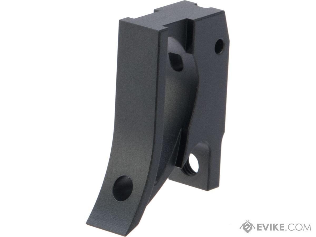 EDGE Airsoft Aluminum Trigger for Hi-CAPA / 1911 Gas Blowback Airsoft Pistols - Type 2 (Color: Black)