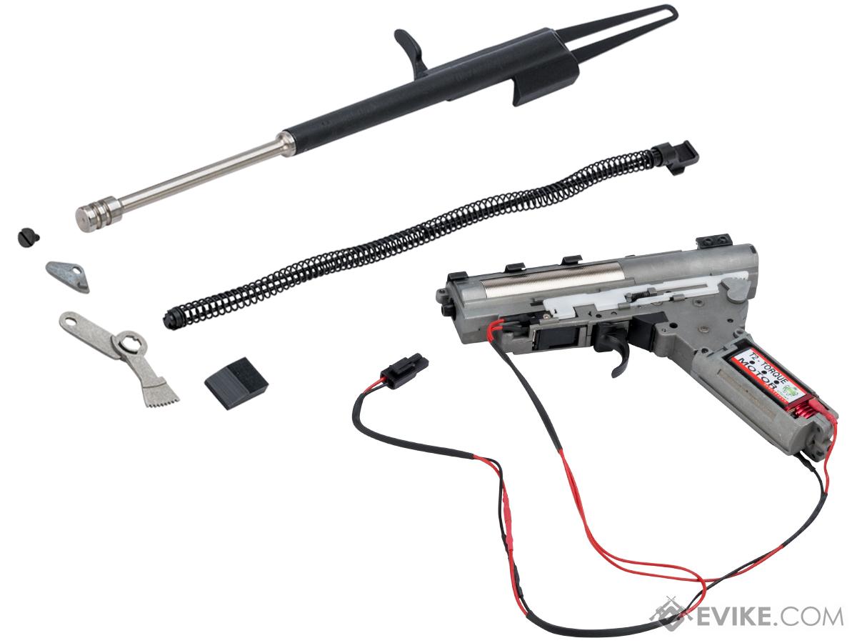 LCT Airsoft Complete Gearbox w/ Electric Blowback and Recoil Kit for AK Series Airsoft AEG (Type: Long Bolt)